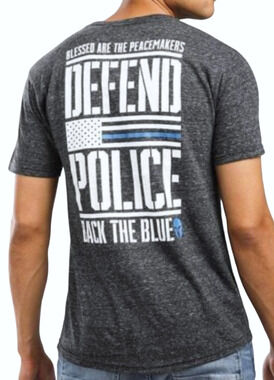 NEW HOWITZER ONYX SNOW DEFEND POLICE SHORT SLEEVE GRAPHIC T-SHIRT SIZE SMALL